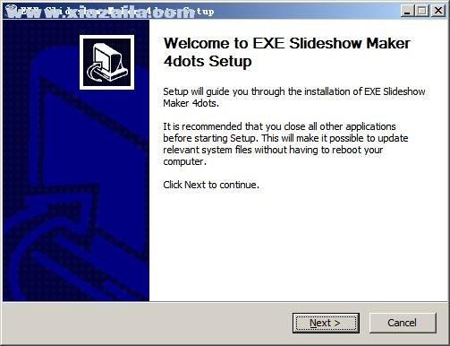 EXE Slideshow Maker 4dots(EXE幻灯片制作工具) v1.5官方版