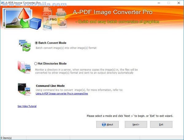 A PDF Image Converter Pro(图片批量转换器) v1.0免费版