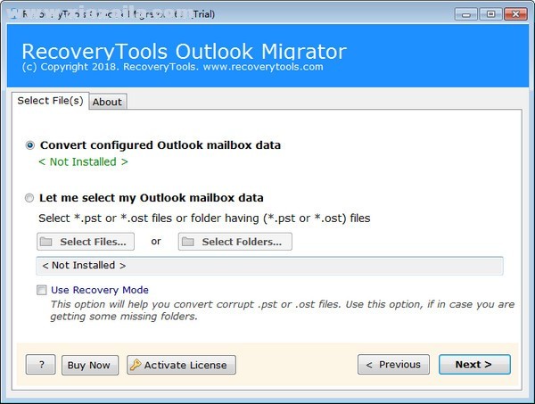 Outlook Migrator(PST转换软件) v7.0官方版