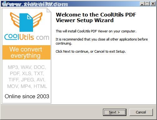 Coolutils PDF viewer(PDF文件查看器) v1.0官方版