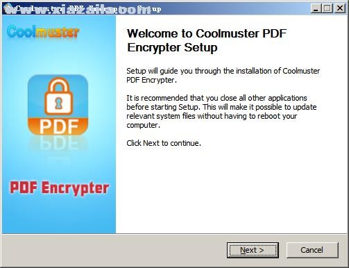 Coolmuster PDF Encrypter(PDF加密工具) v2.1.4官方版
