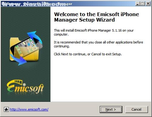 Emicsoft iPhone Manager(iPhone管理软件) v5.1.16官方版