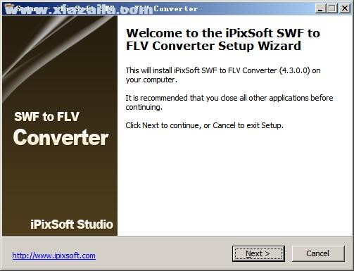 iPixSoft SWF to FLV Converter(SWF转FLV软件) v4.8.0官方版