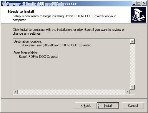 Boxoft PDF to DOC Converter(PDF转DOC软件) v1.4.0官方版