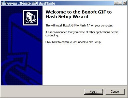 Boxoft GIF To Flash(GIF转Flash软件) v1.2.0官方版