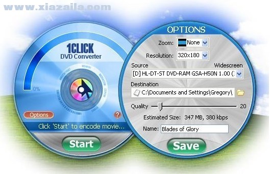 1Click DVD Converter(一键DVD转换软件) v3.0.1.6官方版