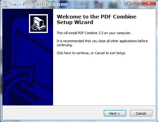 PDF合并软件(PDF Combine) v3.7.1官方版