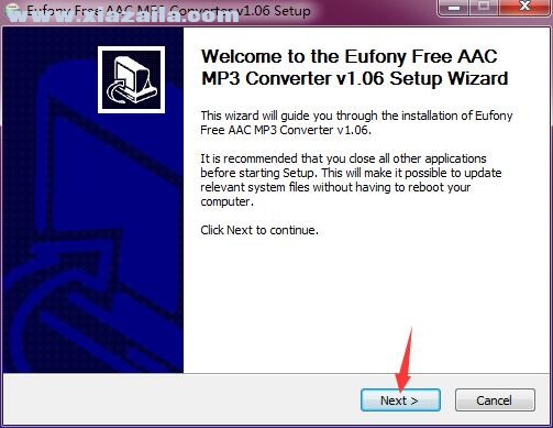 Eufony Free AAC MP3 Converter(aac转mp3转换器) v1.06免费中文版