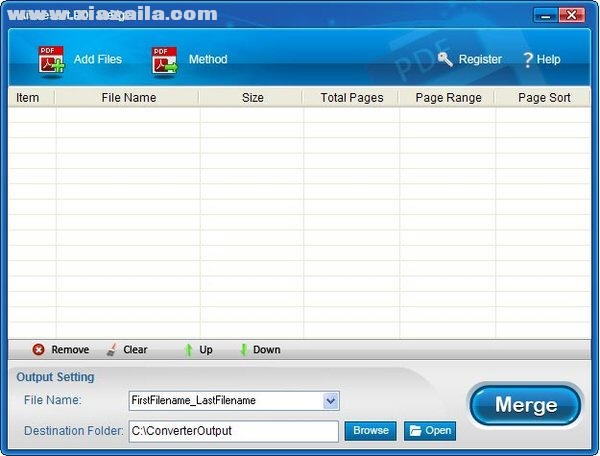PDF合并软件(Aiseesoft PDF Merger) v3.0.60免费版