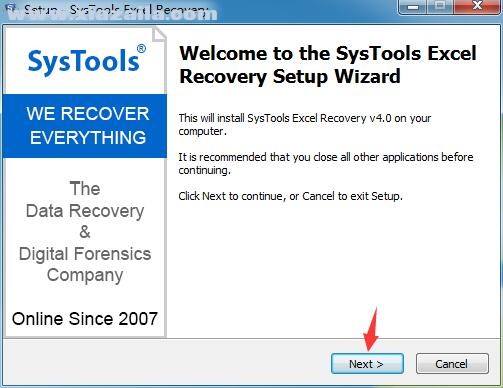 SysTools Excel Recovery(Excel文件修复软件) v4.0官方版