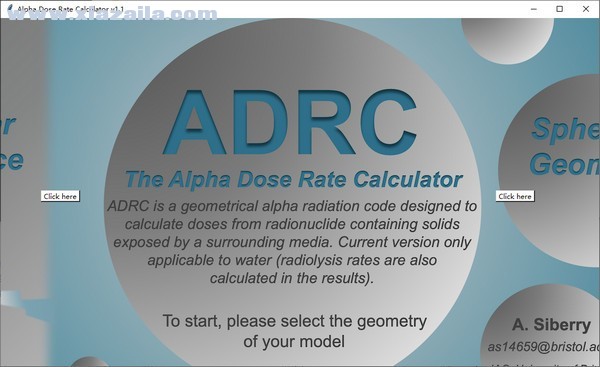 Alpha Dose Rate Calculator(阿尔法辐射计算) v1.1.2官方版