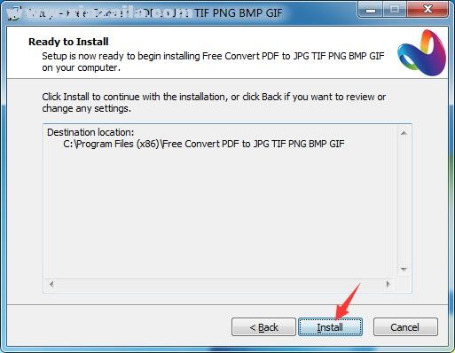 Free Convert PDF to JPG TIF PNG BMP GIF(PDF转图片软件) v8.8.2官方版