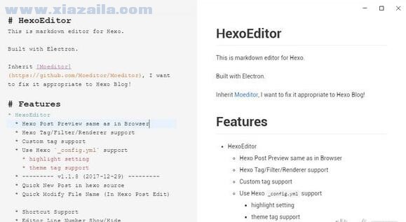 Markdown编辑器(HexoEditor) v1.1.10中文版