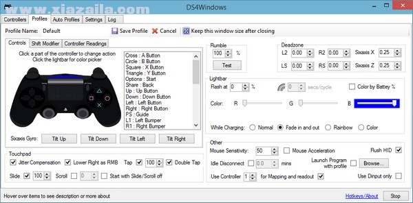 DS4Windows(PS4手柄控制软件) v3.2.5官方版