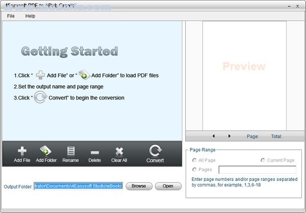 4Easysoft PDF to ePub Creator(PDF转电子书软件) v3.0.12官方版