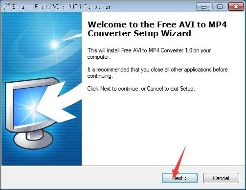 Free AVI to MP4 Converter(AVI转MP4转换器) v1.0官方版