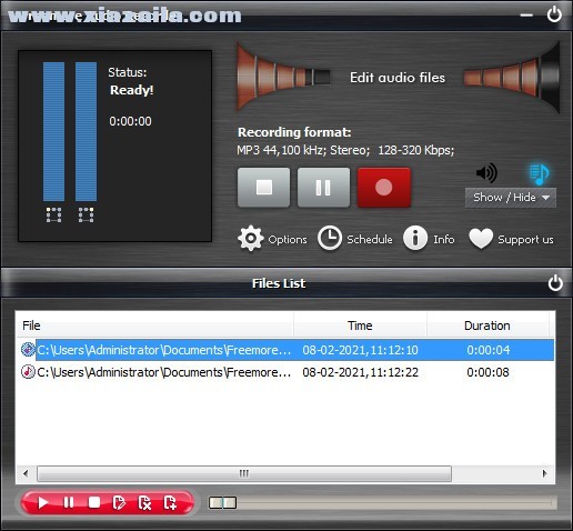 Freemore Audio Recorder(音频录制工具) v2.5.2官方版