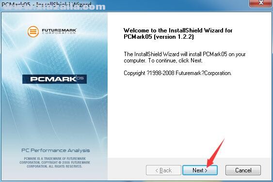 PCMark05(硬件测试工具) v1.2.2 免费版