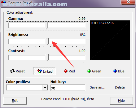 Gamma Panel(显示器亮度调节软件) v1.0.0免费版