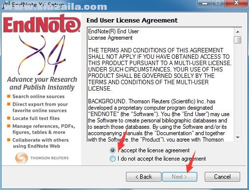Thomson Endnote X4(文献管理软件) 免费版