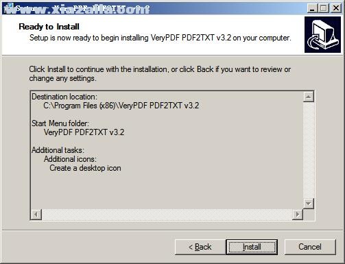 VeryPDF PDF2TXT(PDF转TXT) v3.2官方版