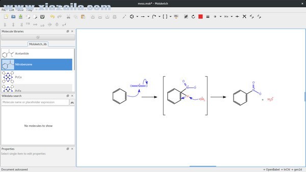 Molsketch(2D分子编辑工具)(1)