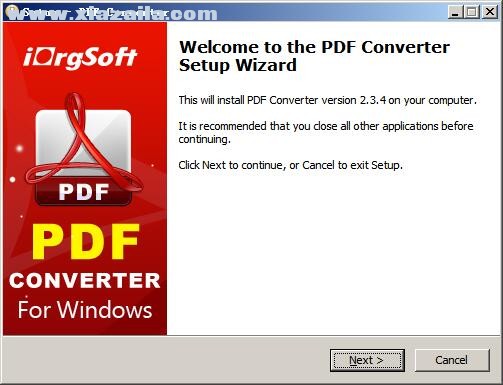 iOrgSoft PDF Converter(PDF转换器) v2.3.4官方版