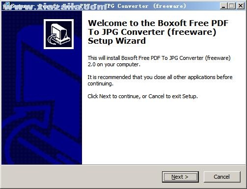 Boxoft PDF To JPG Converter(PDF转换器) v1.0官方版