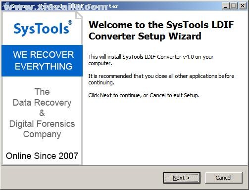 SysTools LDIF Converter(LDIF文件格式转换器) v4.0官方版