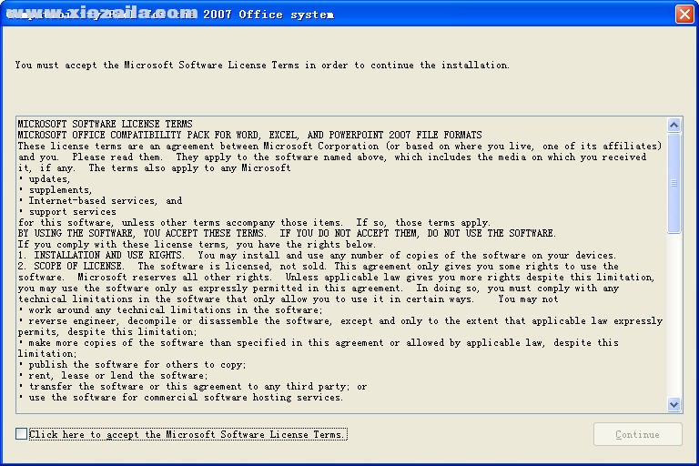 fileformatconverters(office2003打开2007兼容包) 官方版
