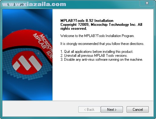 PIC单片机编程软件(MPLAB IDE) v8.92官方版