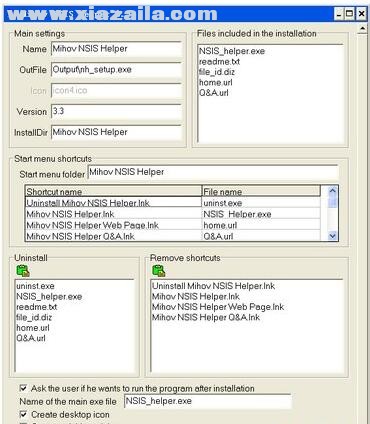 Mihov NSIS Helper(nsis脚本创建工具) v3.3绿色版