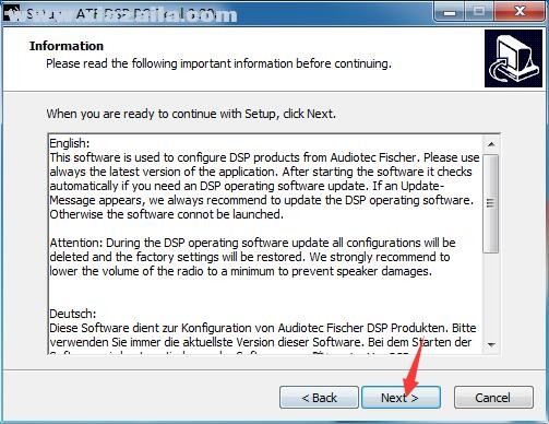 ATF DSP PC-Tool(电脑调音软件) v3.20a 免费版