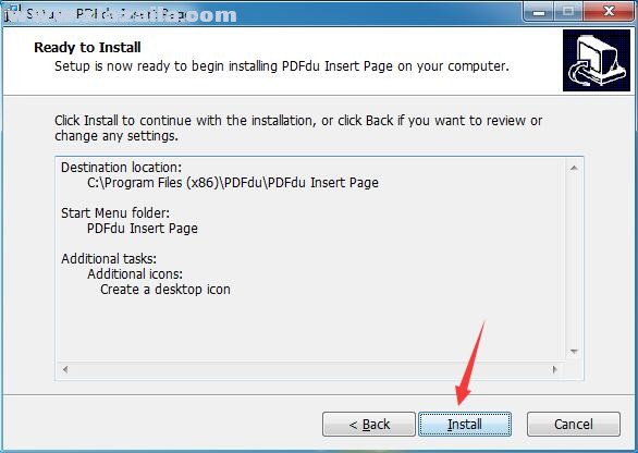 PDFdu Insert Page(PDF页面插入软件) v1.2官方版
