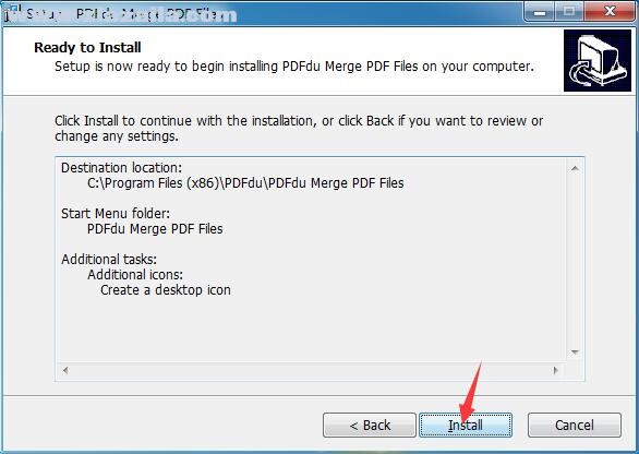 PDFdu Merge PDF Files(PDF合并软件) v1.6官方版