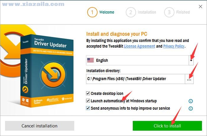 TweakBit Driver Updater(驱动更新程序) v2.2.0.51477免费版