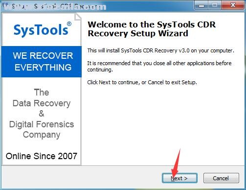 SysTools CDR Recovery(CDR文件修复工具) v3.0官方版