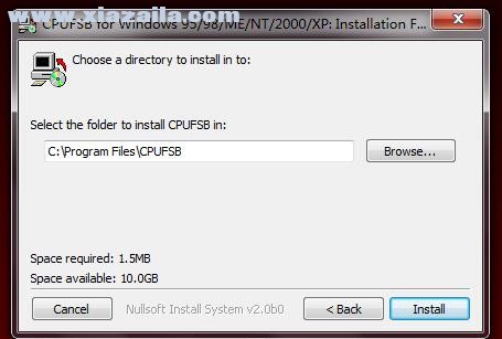 CPUFSB(主板超频软件) v2.2.18绿色版