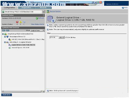 HP Array Configuration Utility(惠普阵列管理软件) v8.70.9 官方版
