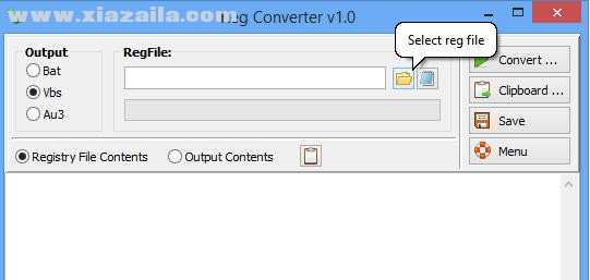 Reg Converter(注册表文件转换工具) v1.0绿色版
