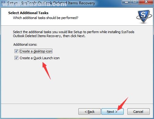 SysTools Outlook Deleted Items Recovery(删除邮件恢复工具) v3.0免费版