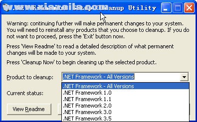 .NET Framework Cleanup Tool(.net完全卸载工具) v6.0.3790 绿色版