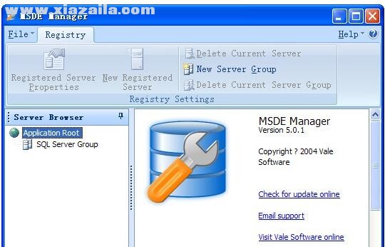 MSDE Manager(数据库管理软件) v5.13 官方版