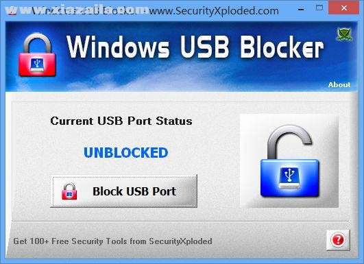 Windows USB Blocker(usb开关软件) v1.5绿色版