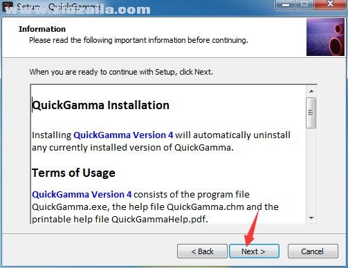QuickGamma(显示器伽马校正软件) v4.0.0.2 官方版