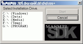 masm32(masm32环境配置软件) v11.0 官方版