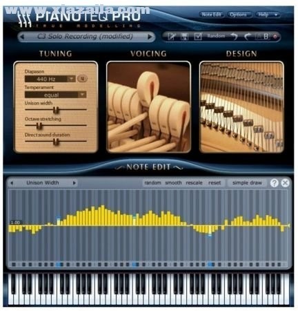 Modartt Pianoteq PRO(谱曲软件) v6.7.0免费版