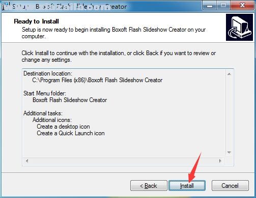 Boxoft Flash Slideshow Creator(Flash幻灯片制作软件) v1.1官方版