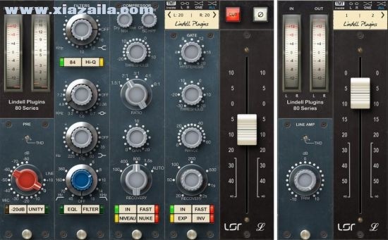 Lindell Audio 80 Series(模拟控制台仿真插件) v1.0.0免费版