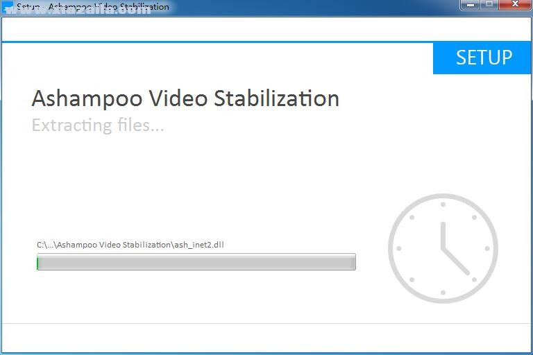 Ashampoo Video Stabilization(抖动视频处理软件) v1.0.0 中文版